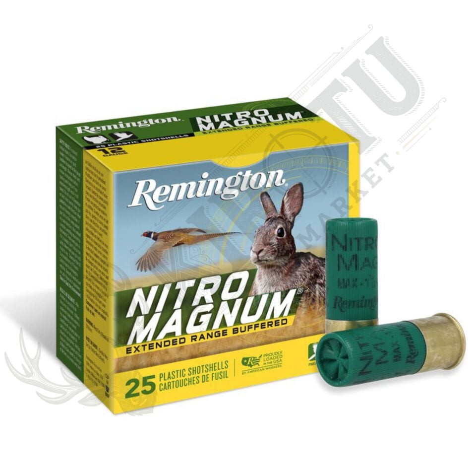 Remington Nitro Magnum Fişek – 12 Cal. (3'' Magnum) - 46.07 gr Kurşun Saçma (USA)