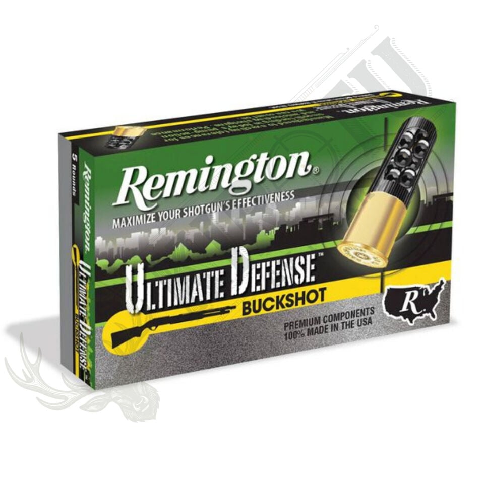 Remington Ultimate Defense Şevrotin (Buckshot) – 20 Cal. (2-3/4'') - 17 Bilye (3 Buck) / 1140 fps