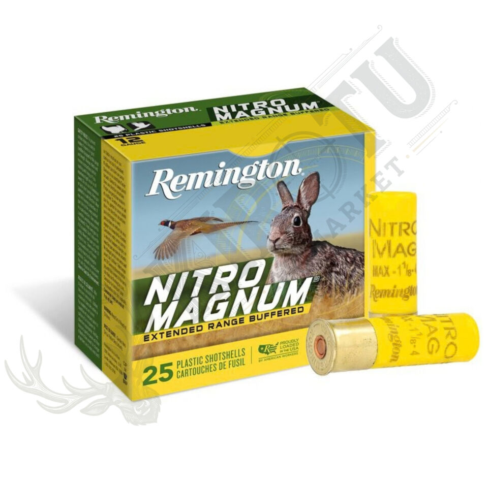Remington Nitro Magnum Fişek – 20 Cal. (2-3/4'') - 31.89 gr Kurşun Saçma (USA)