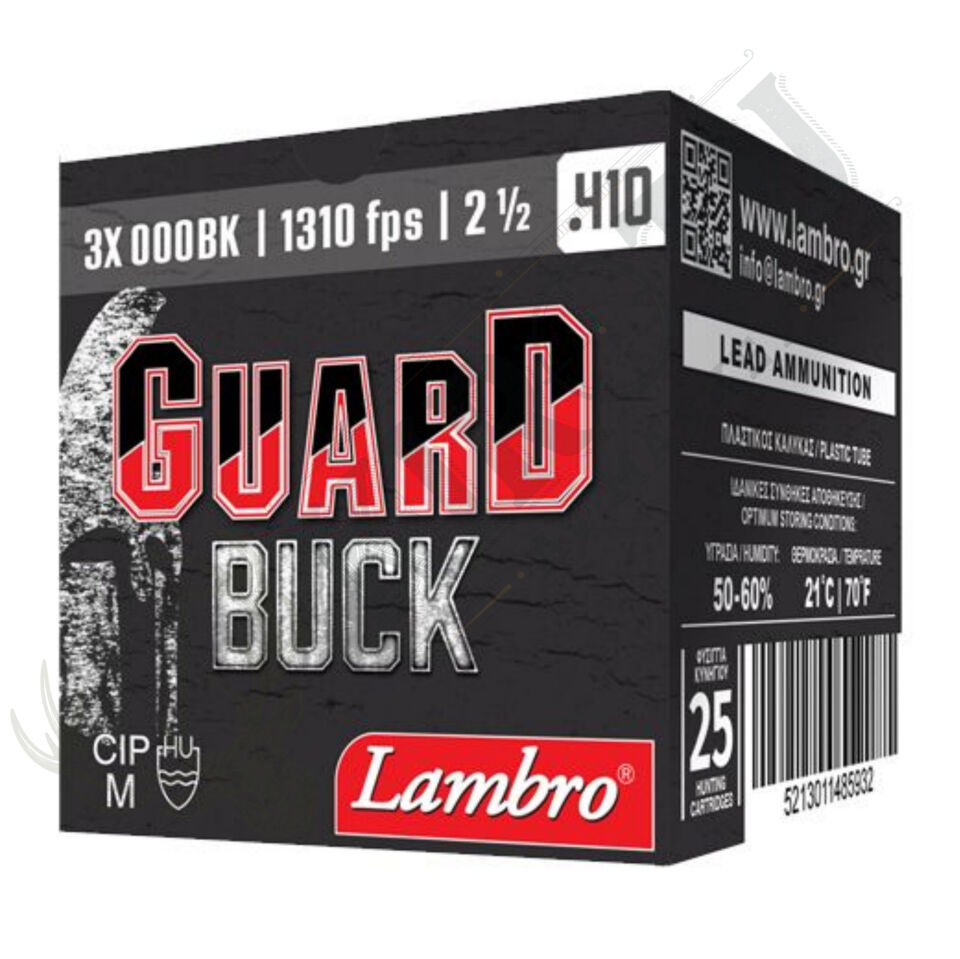 Lambro Guard Buck 12 gr .410 (36 Kalibre) 2 ½''