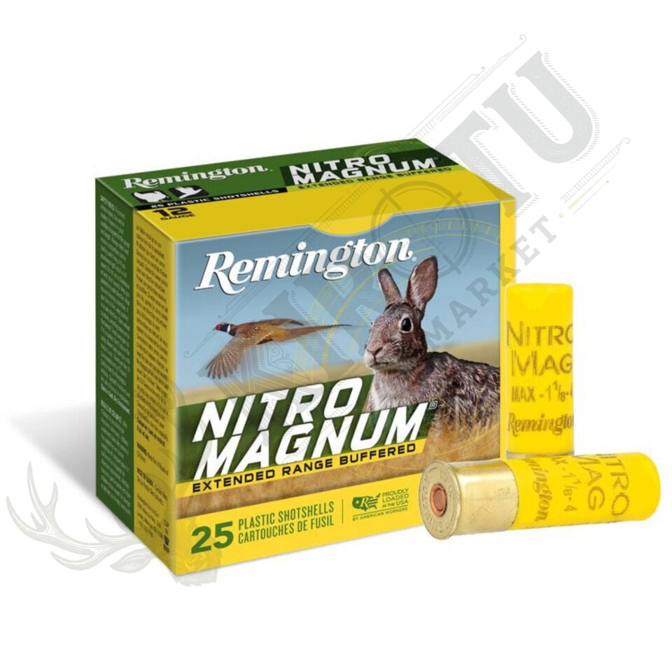 Remington Nitro Magnum Fişek – 20 Cal. (3'' Magnum) - 35.44 gr Kurşun Saçma (USA)