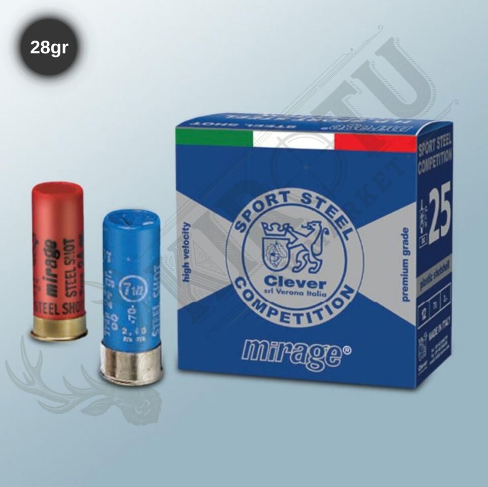 Mirage T1 / T2 Trap & Skeet - Steel 28gr 12 Kalibre