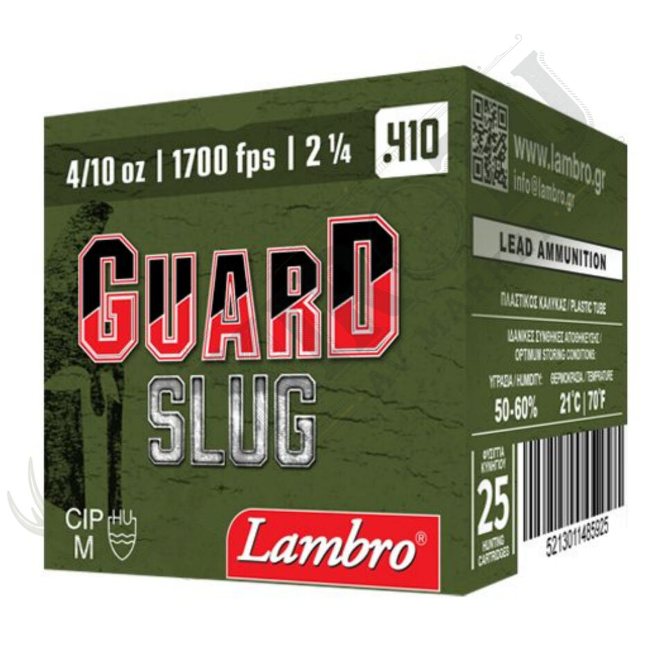 Lambro Guard Slug 12 gr .410 (36 Kalibre) 2 ½''