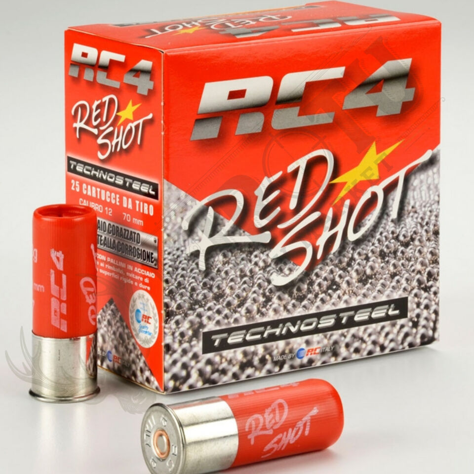 RC 4 RED SHOT TECHNOSTEEL 12 Kalibre 24-28 GR