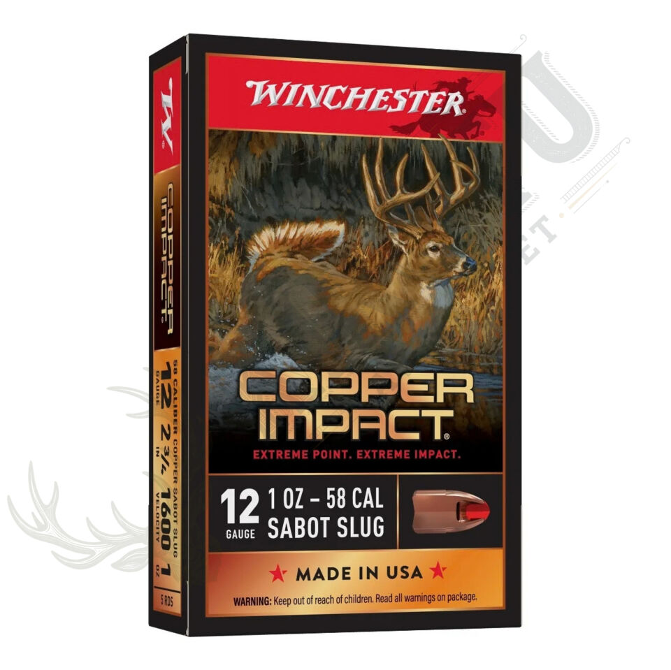Winchester Copper Impact Slug 12 Kalibre 28g