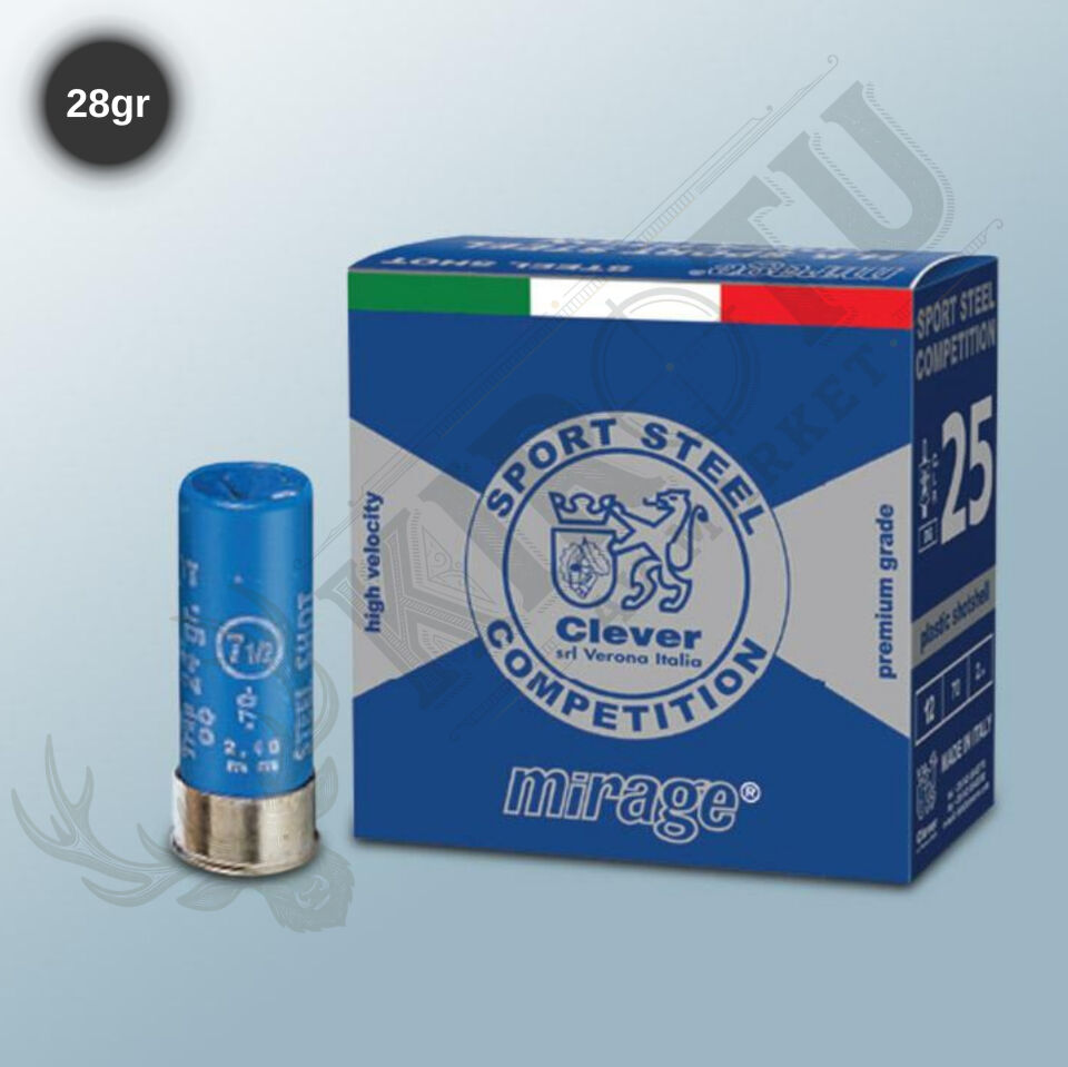 Mirage T2 28 Gr. Steel 12 Kalibre
