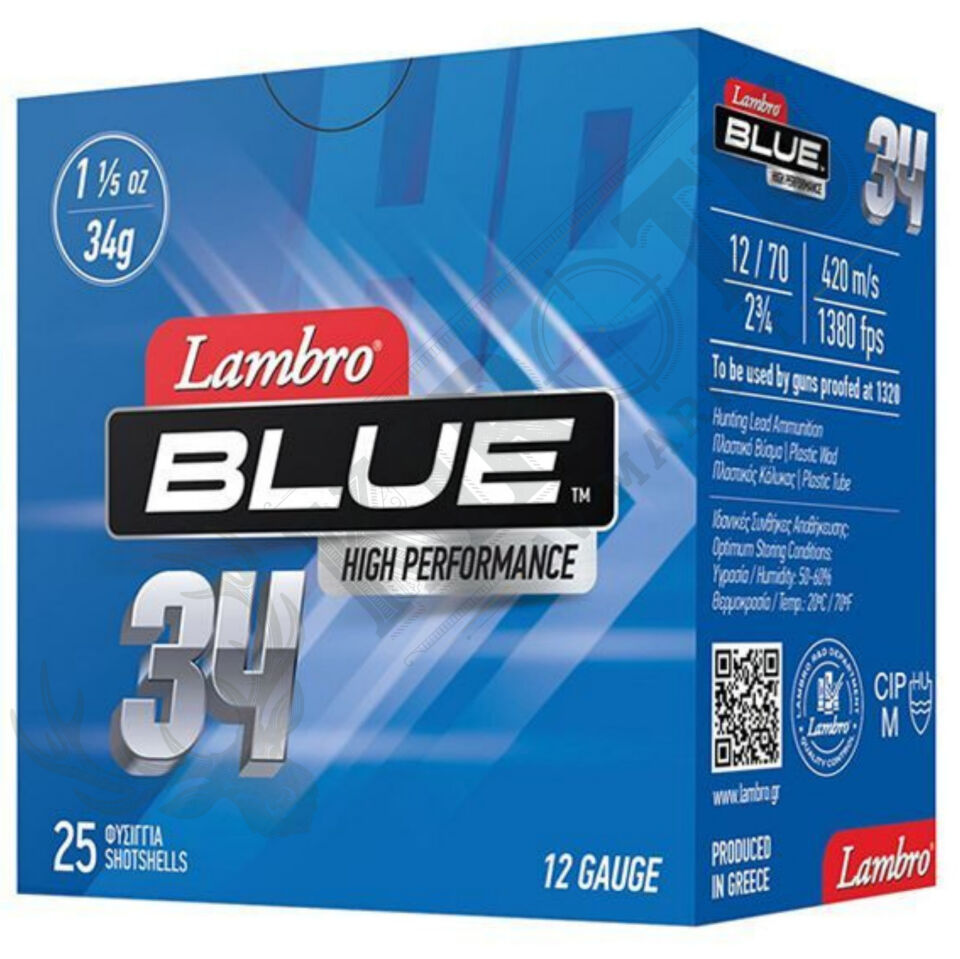 Lambro Blue High Performance 34 gr 12 Kalibre