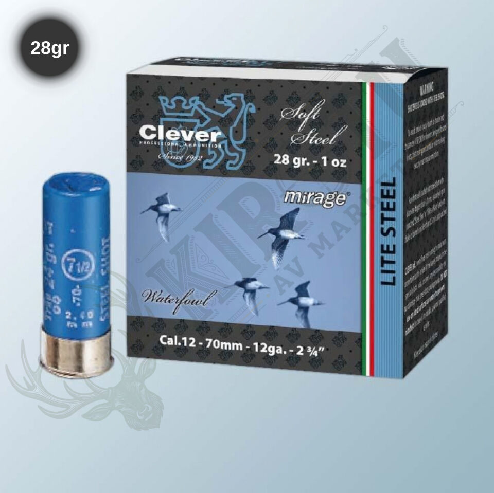 Mirage T2 28 Gr. Steel 12 Kalibre