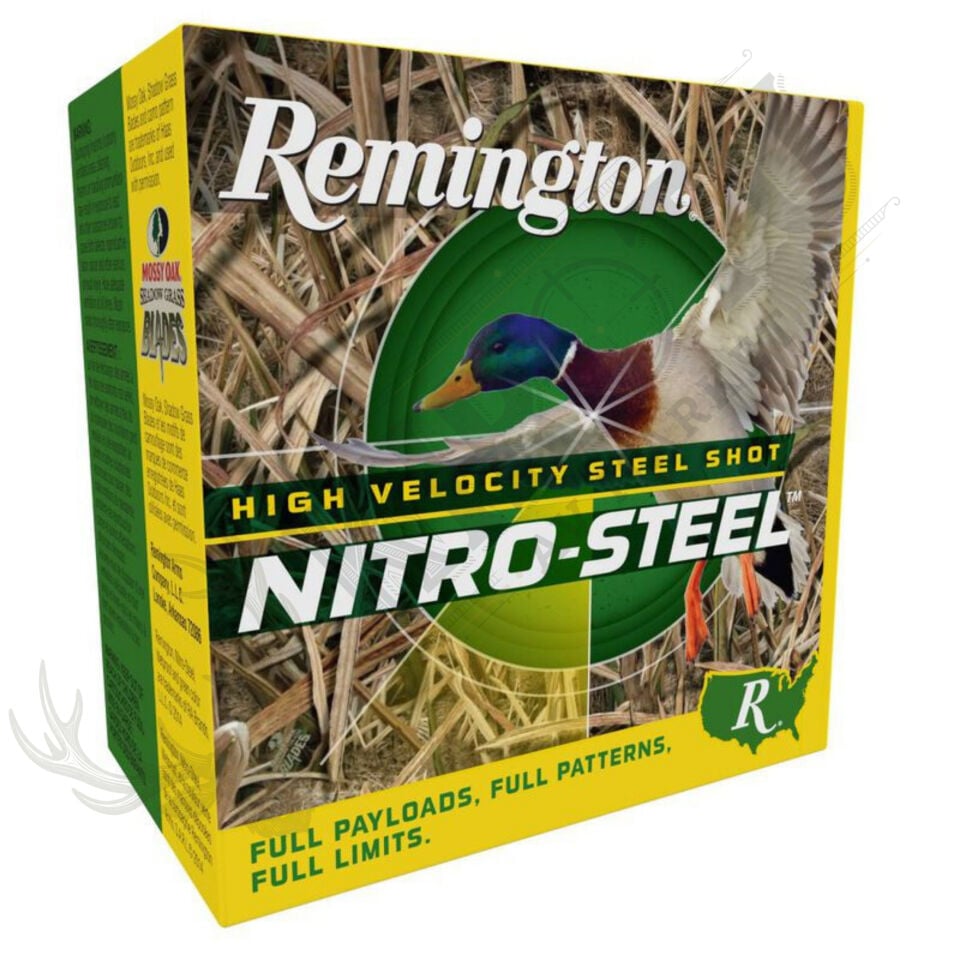 Remington Nitro-Steel Çelik Saçmalı Fişek – 20 Cal. (3'' Magnum) - 28.35 gr Çelik Saçma (USA)