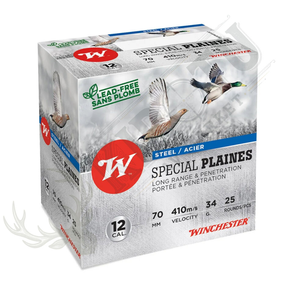 Winchester Special Plaines Acier 12 Kalibre Kurşunsuz Çelik Saçmalı Av Fişeği