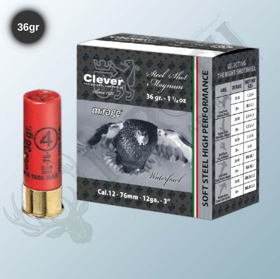 Mirage T3 Magnum Steel 36gr 12 Kalibre