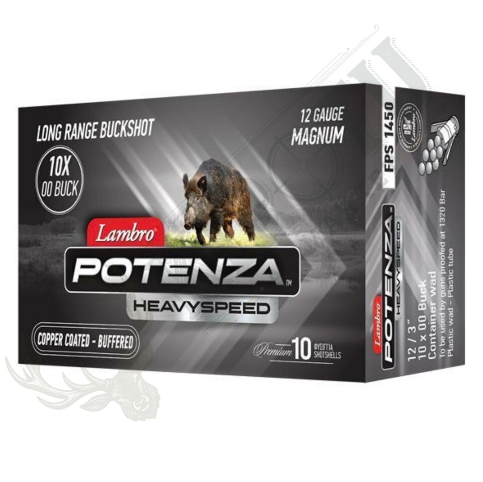 Lambro Potenza Heavyspeed Magnum 10x8.6mm 12 Kalibre