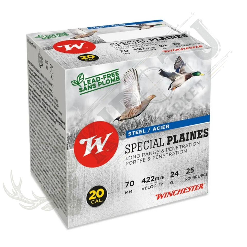 Winchester Special Plaines Acier 20 Kalibre Kurşunsuz Çelik Saçmalı Av Fişeği