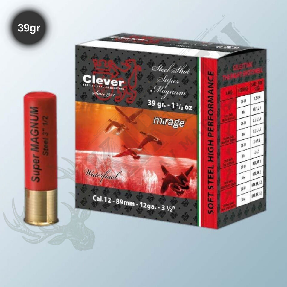 Mirage T3 Supermagnum Steel 39gr 12 Kalibre