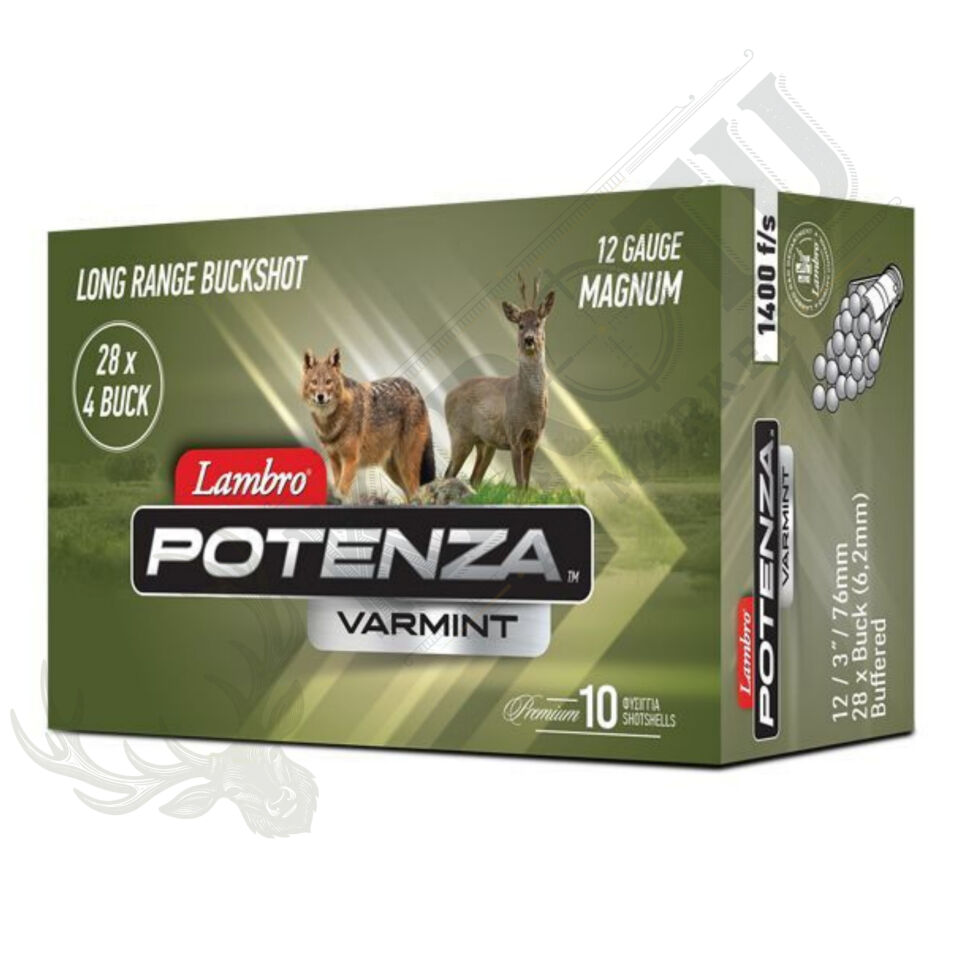 Lambro Potenza Varmint 28x6.2mm 12 Kalibre