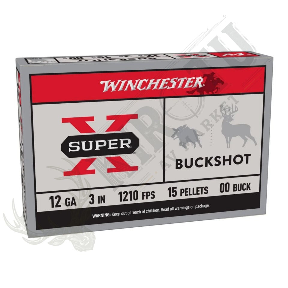 Winchester Super-X Buckshot 12 Kalibre 41.8g