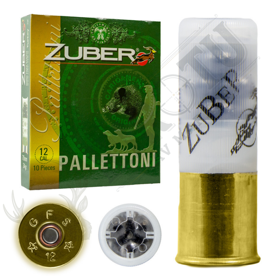 Zuber 12 Kal. Şevrotin Av Fişeği