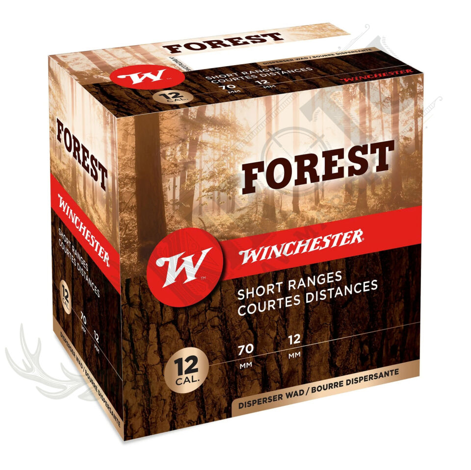 Winchester Forest Disperser 12 Kalibre Saçma Dağıtıcı Av Fişeği | Dispersante Keçe/Çapraz Tapalı Orman Fişeği