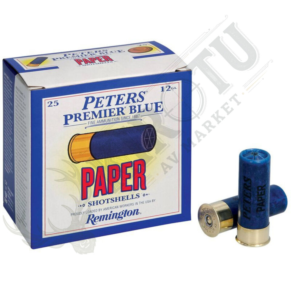 Peters Paper Target Loads Poligon/Atıcılık Fişeği – 12 Cal. (2-3/4'') - 31.89 gr Kurşun Saçma (Kağıt Kovan)