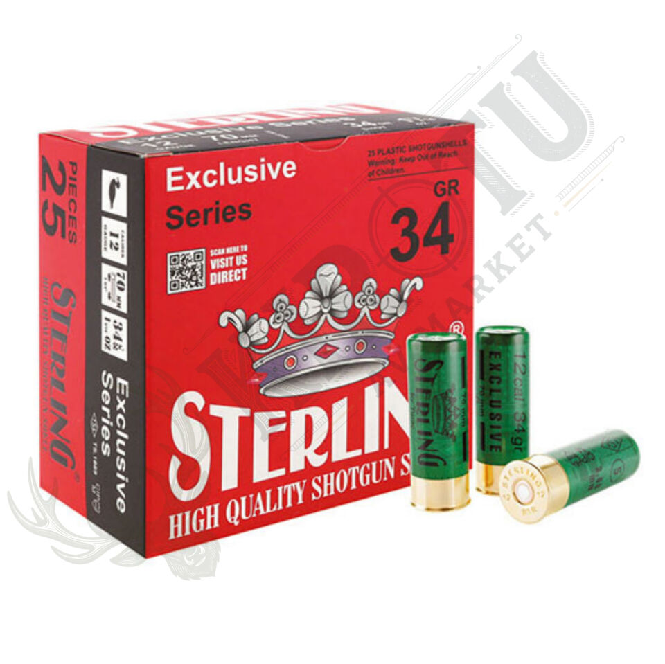 STERLING Exclusive 12 Cal 34G Keçe Tapa