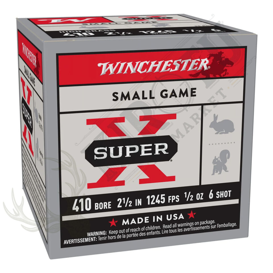 Winchester Super-X High Brass 36 Kalibre (.410) Av Fişeği | Yüksek Pirinç Tabanlı Upland Fişek
