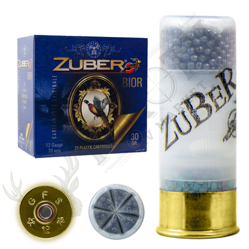 Zuber 12 Kal. 30gr. Av Fişeği
