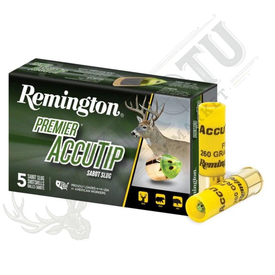 Remington Premier AccuTip Sabot Tek Kurşun – 20 Cal. (3'' Magnum) - 16.85 gr (USA)