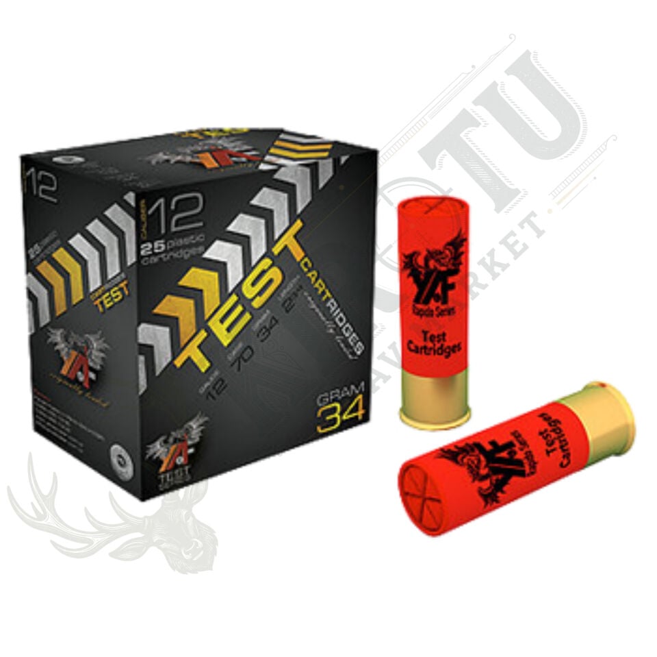 YAF 12 Cal. Test Fişeği (Sürsajlı)