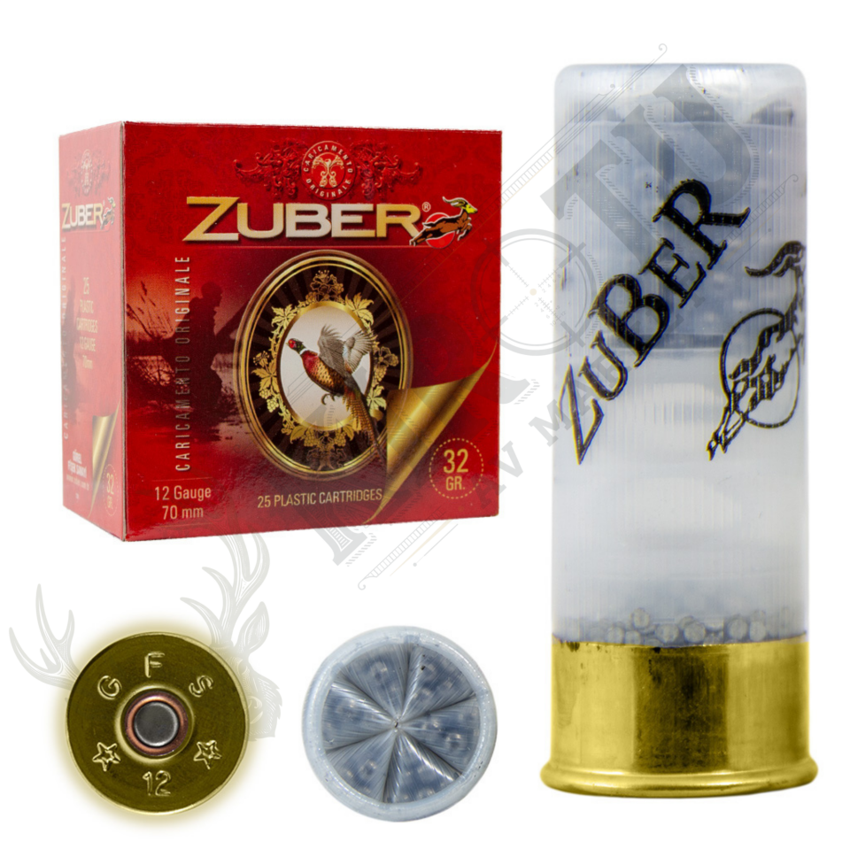 Zuber 12 Kal. 32gr. Av Fişeği