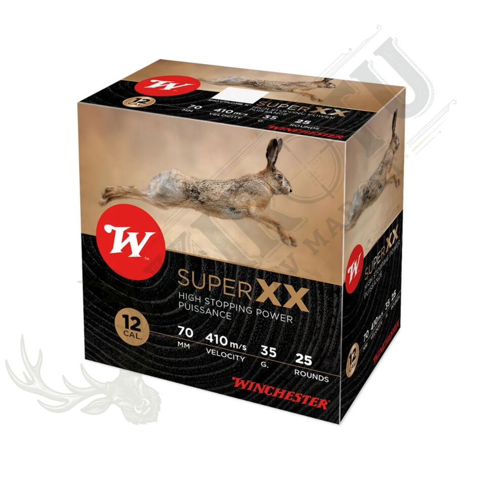 Winchester Super-XX 12 Kalibre Av Fişeği | 35 gr Ağır Dolgulu Av Fişeği