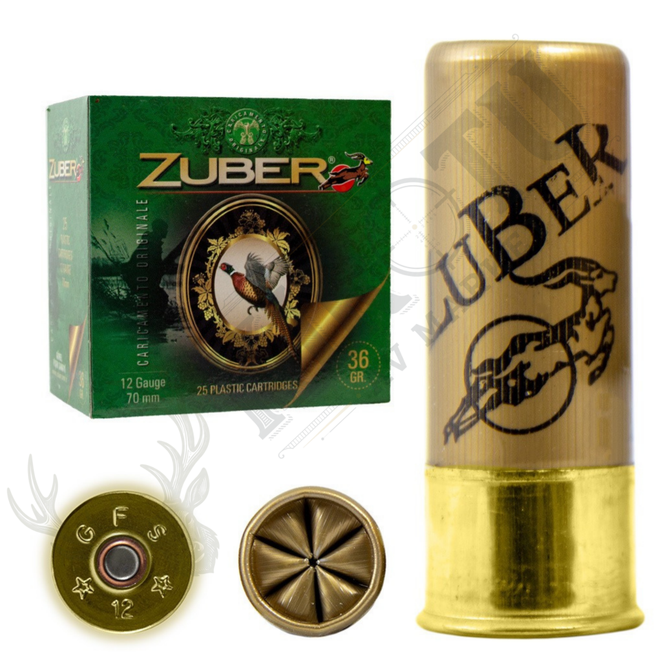 Zuber 12 Kal. 36gr. Av Fişeği