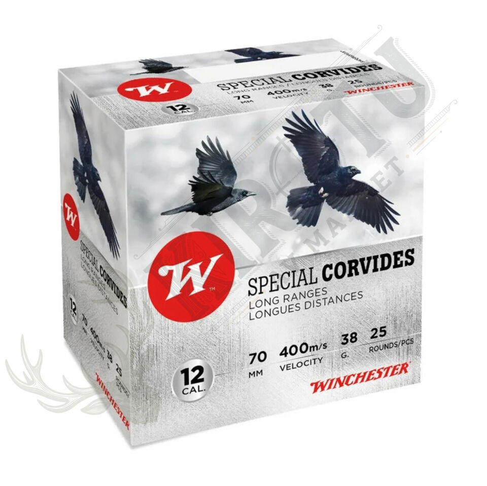 Winchester Special Corvides 12 Kalibre Av Fişeği | Zararlı ve Siyah Kuş Avı Fişeği
