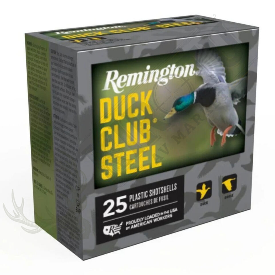Remington Duck Club Steel Fişek – 12 Cal. (3'' Magnum) - 35.43 gr (USA)