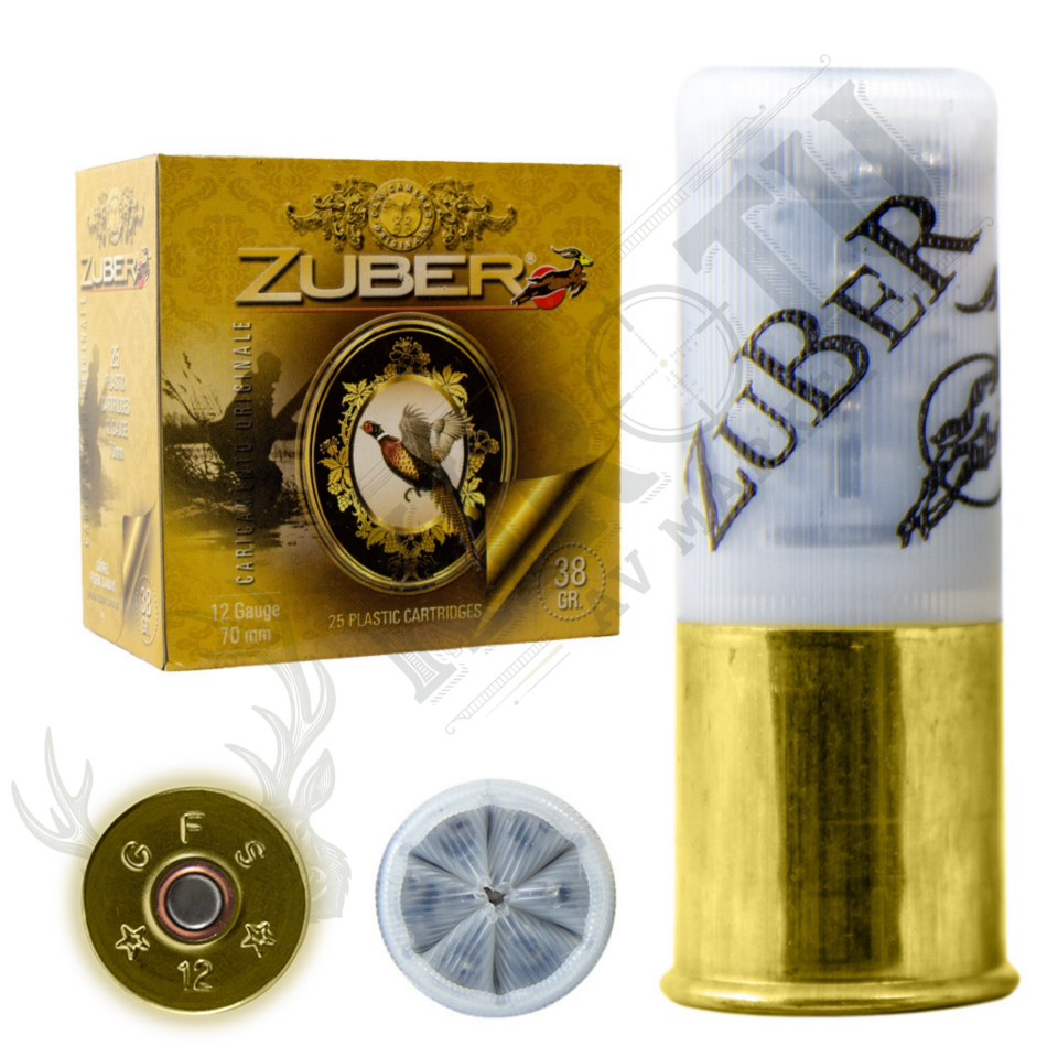 Zuber 12 Kal. 38gr. Av Fişeği