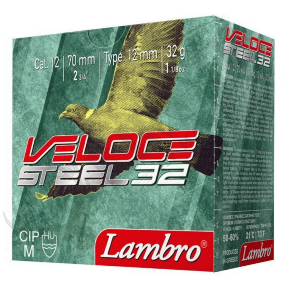 Lambro Veloce Steel 32 gr 12 Kalibre