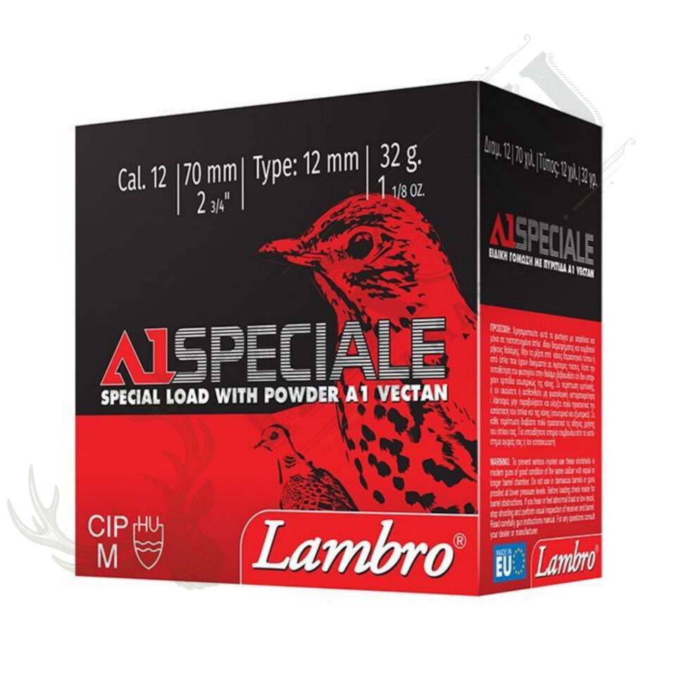 Lambro A1 Speciale 32 gr 12 Kalibre