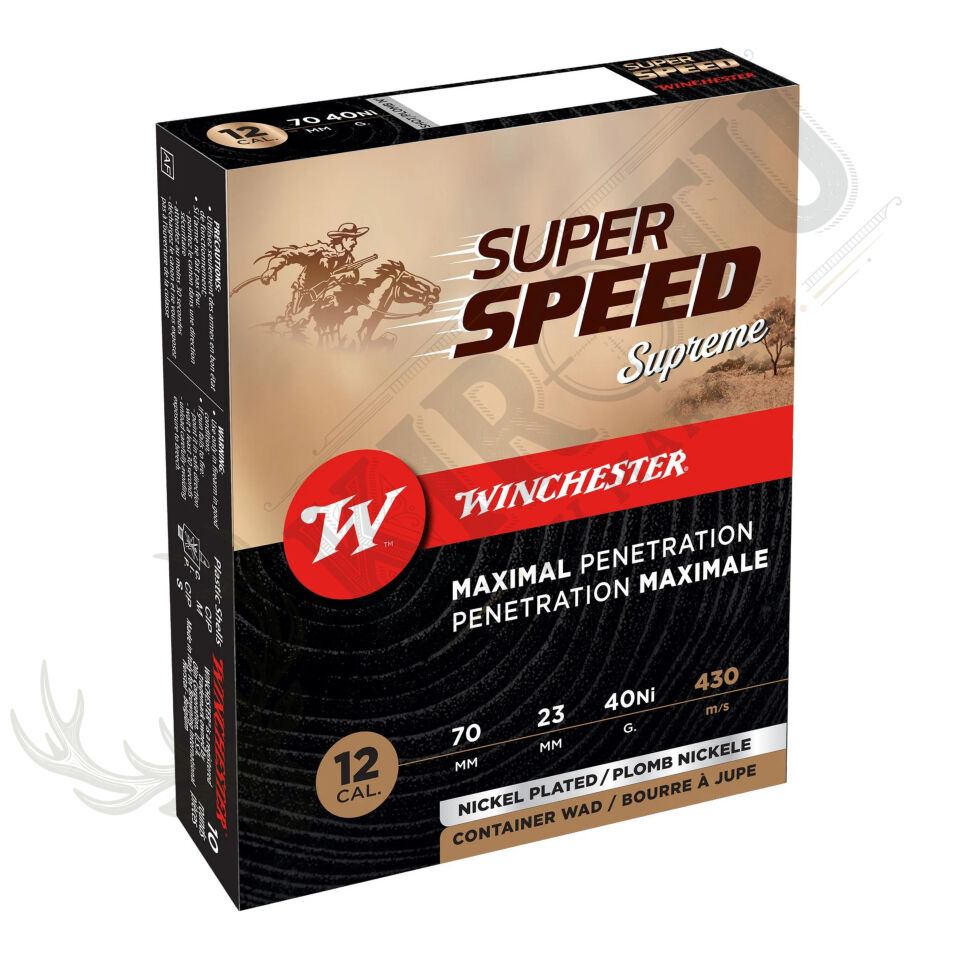 Winchester Super Speed Extra Nickel 12 Kalibre 40gr Av Fişeği | Nikel Kaplama Saçmalı Yüksek Hızlı Av Fişeği