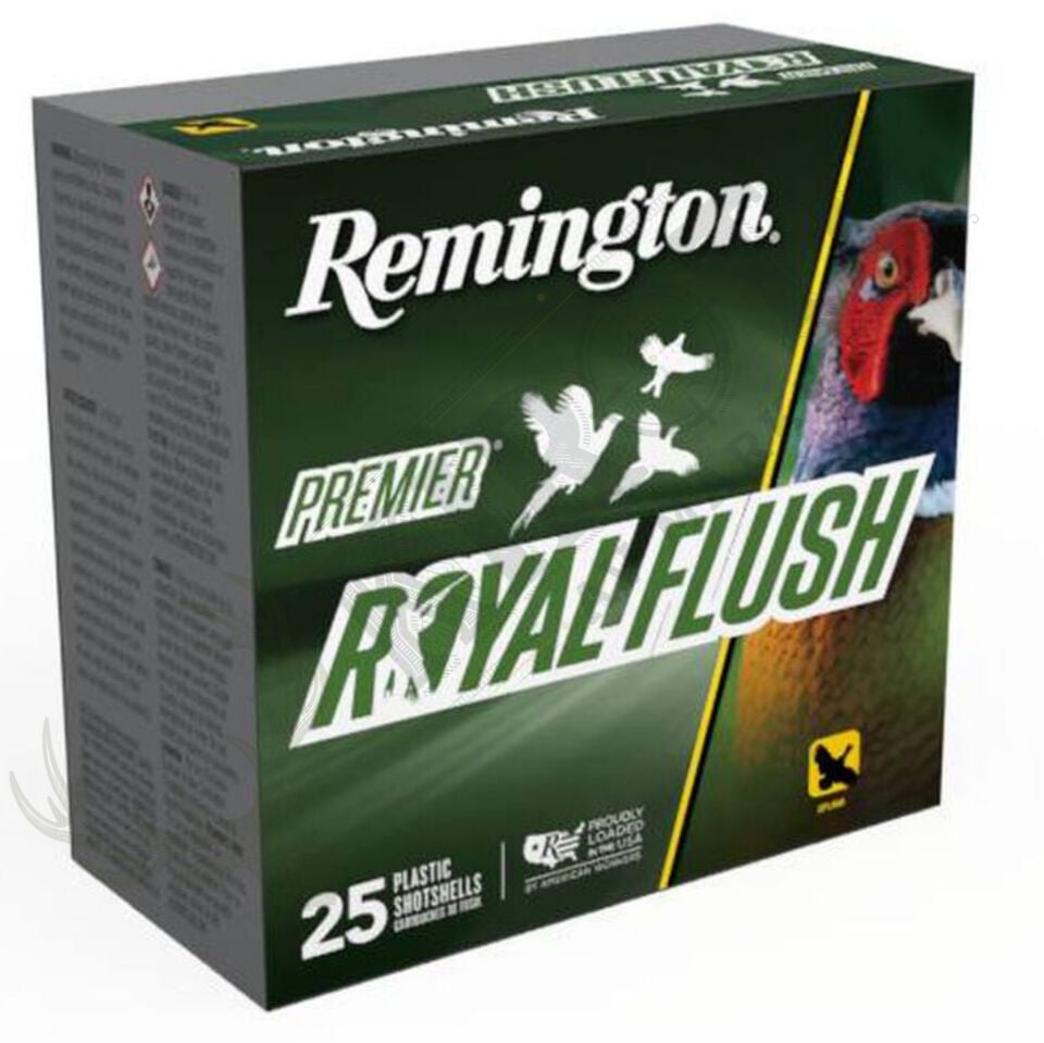 Remington Premier Royal Flush Av Fişeği – 16 Cal. (2-3/4'') - 31.89 gr Bakır Kaplama Saçma (USA)