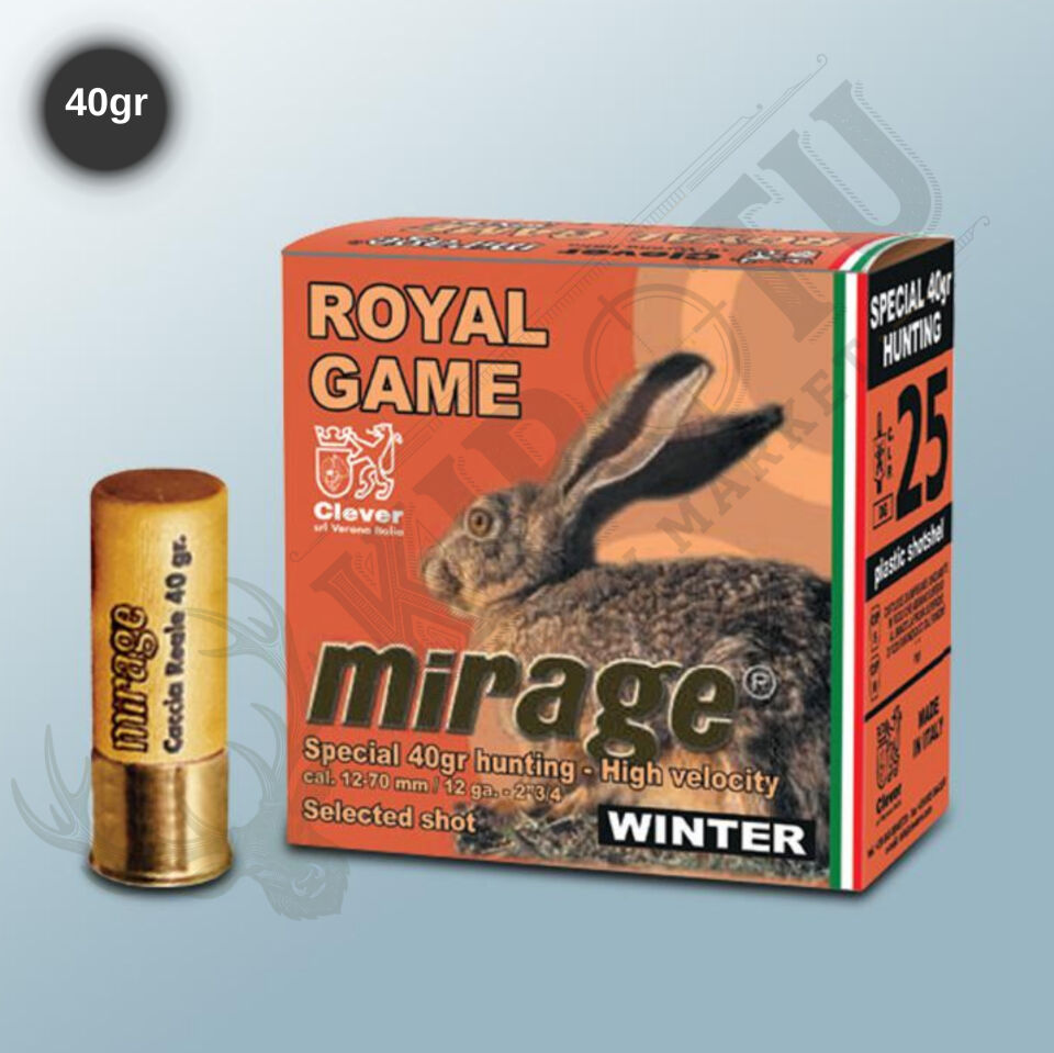 Mirage T4 Royal Game H.P.  40gr 12 Kalibre