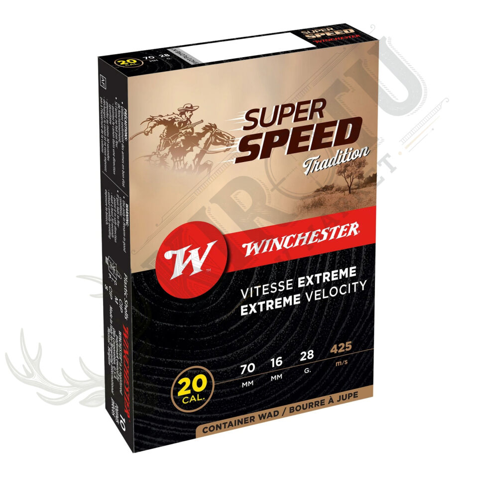 Winchester Super Speed 20 Kalibre Av Fişeği | Yüksek Hızlı Kurşun Saçmalı Av Fişeği