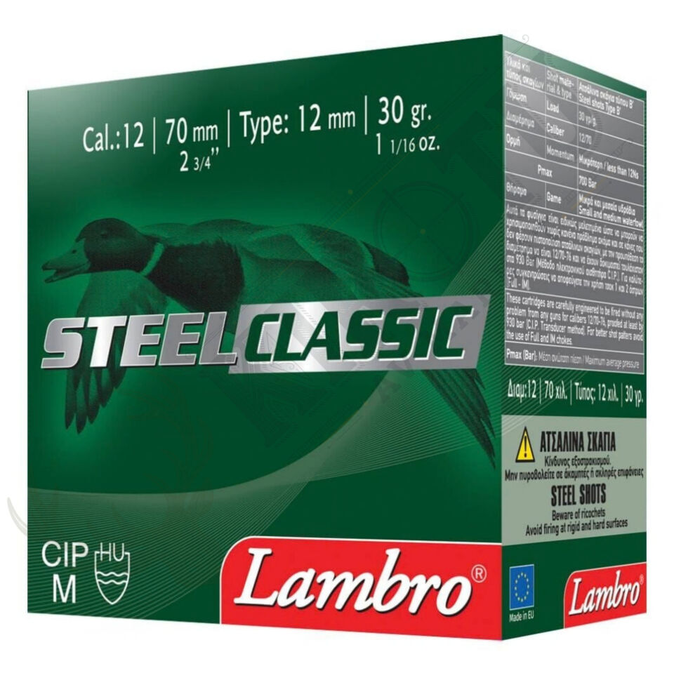 Lambro Steel Classic 30 gr 12 Kalibre