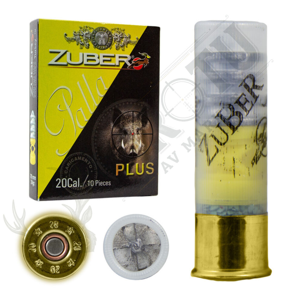 Zuber 20 Kal. Kurşun Av Fişeği – Plus