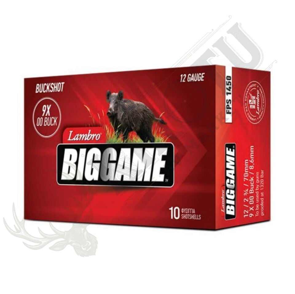 Lambro Büyük Av 9x8,7 mm 33,5 gr 12 Kalibre