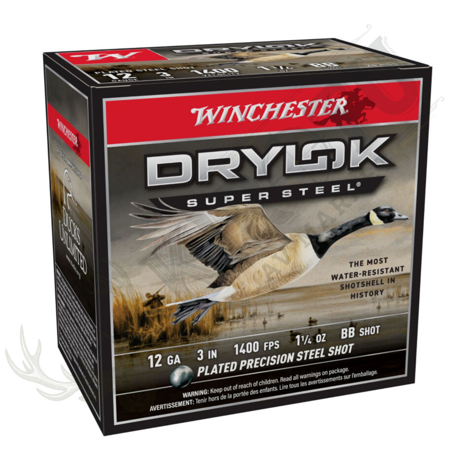 Winchester Drylok Super Steel 12 Kalibre 35gr Magnum Av Fişeği | Su Geçirmez Çelik Saçmalı Magnum Fişek