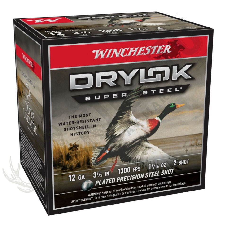 Winchester Drylok Super Steel 12 Kalibre 44gr Super Magnum Av Fişeği
