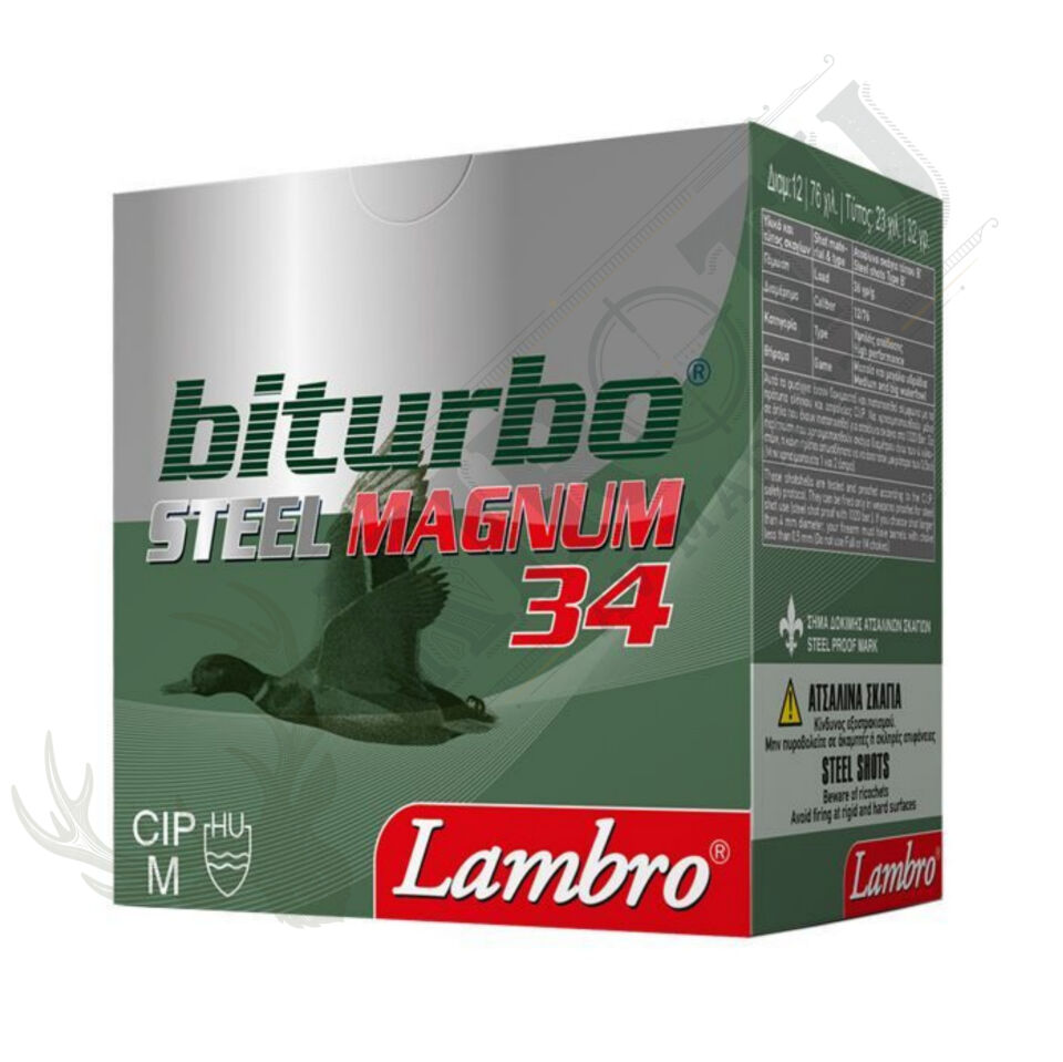 Lambro Biturbo Çelik 34 gr 12 Kalibre
