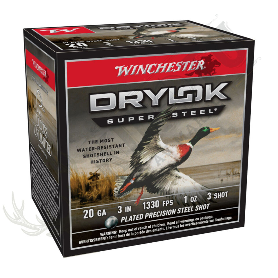 Winchester Drylok Super Steel 20 Kalibre 28gr Magnum Av Fişeği