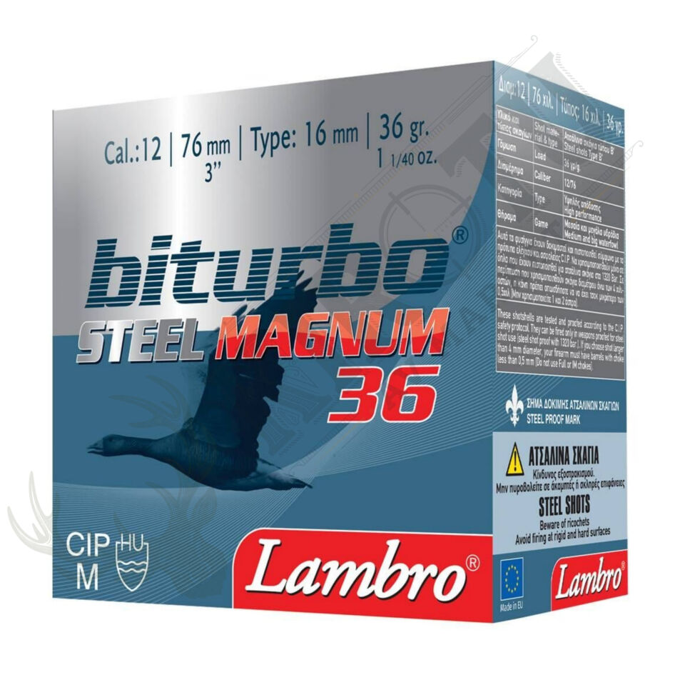 Lambro Biturbo Steel 36 gr 12 Kalibre
