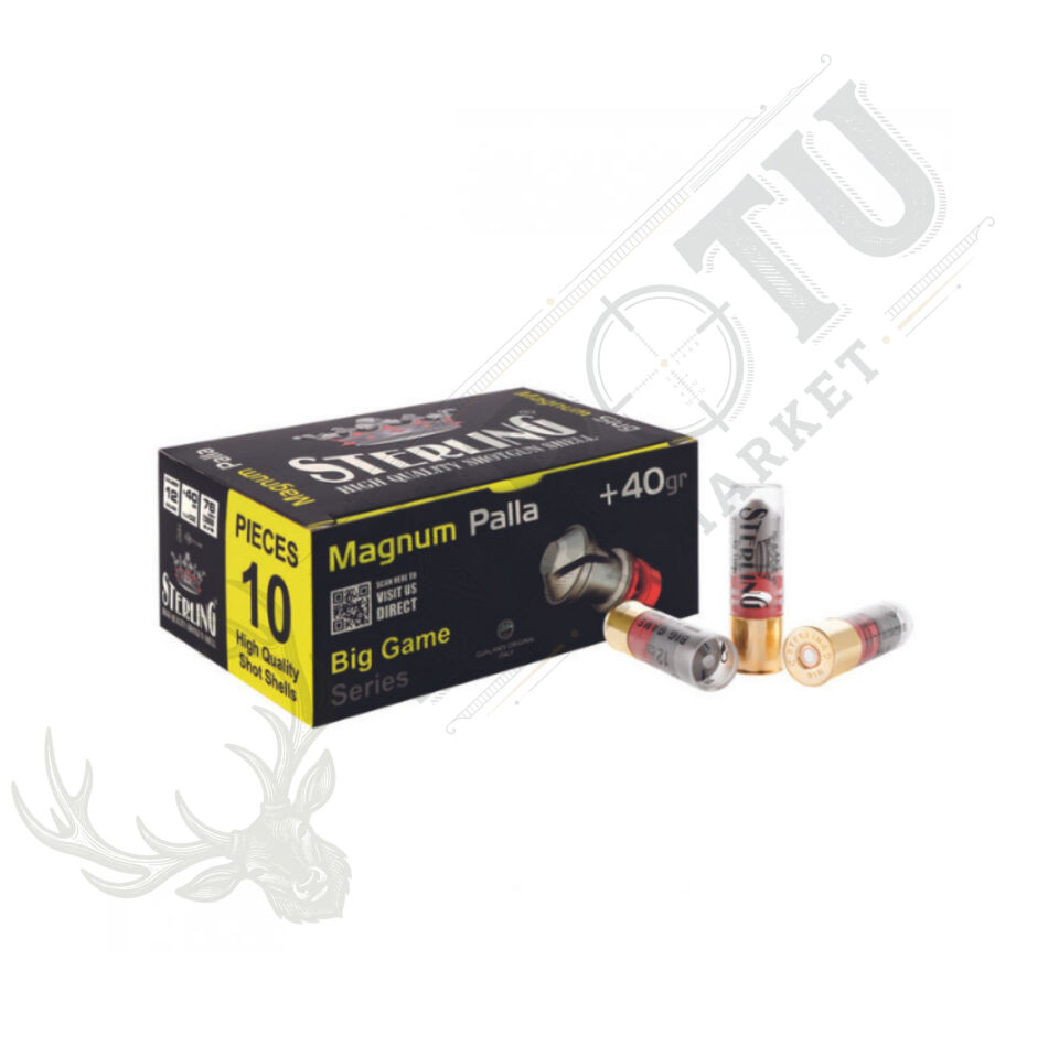 STERLING Big Game Serisi 12 Cal +40G Magnum Slug