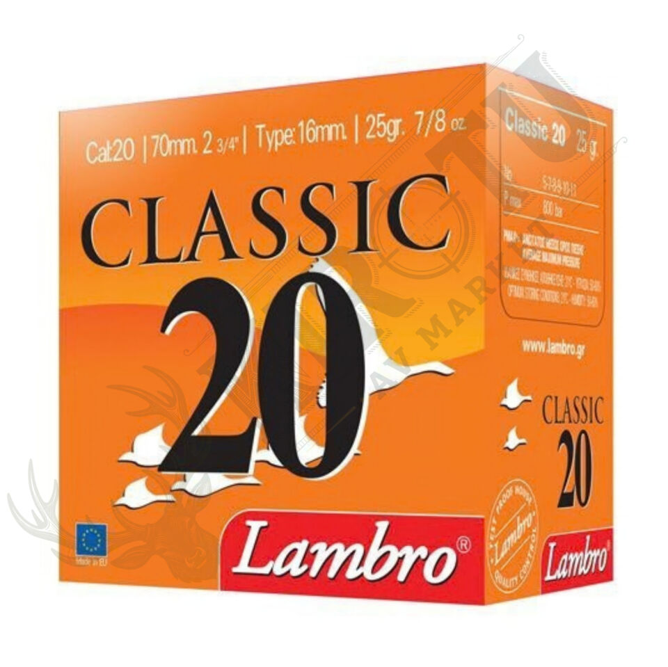 Lambro Classic 25 gr 20 Kalibre